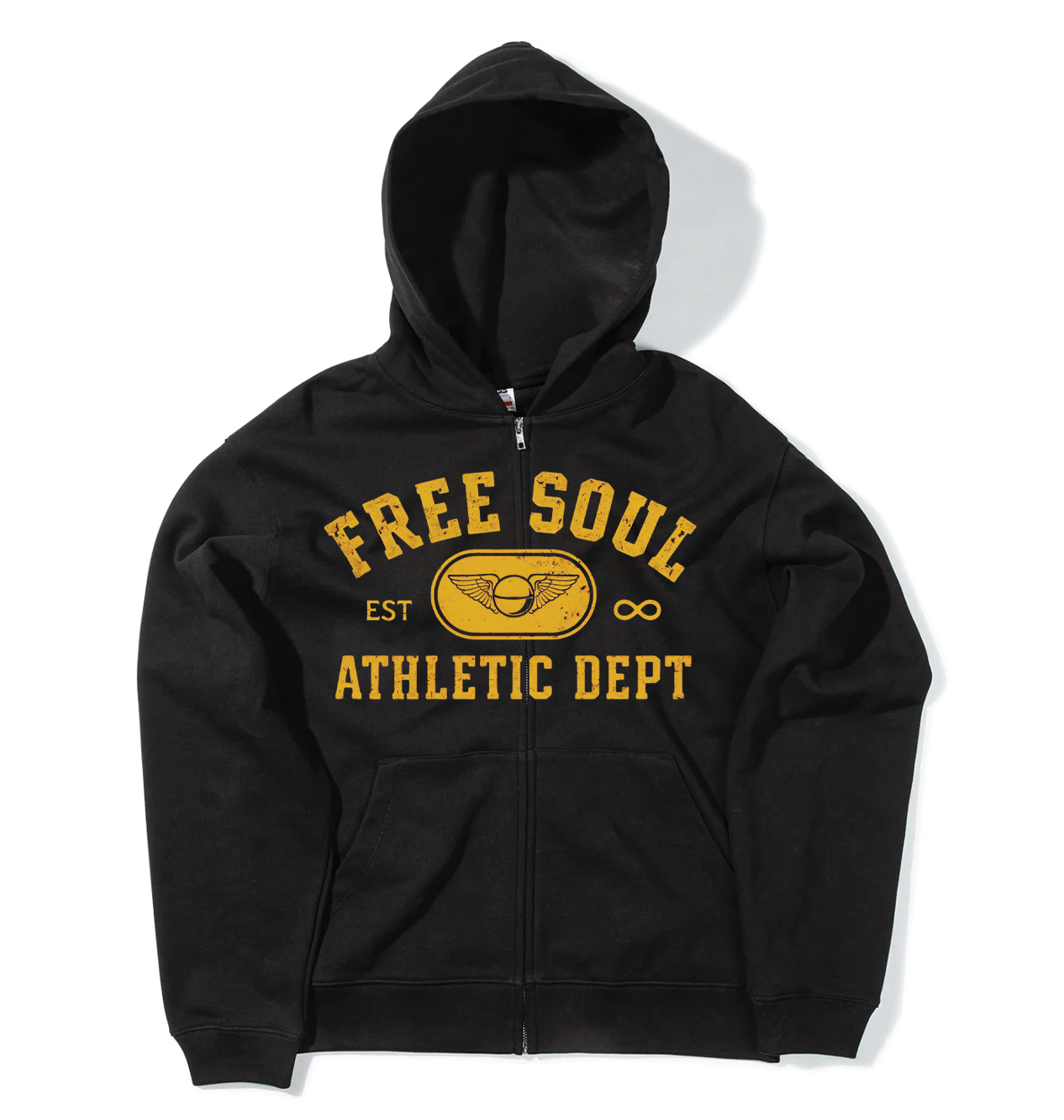 Soul Athletic Dept Zip-Up Hoodie